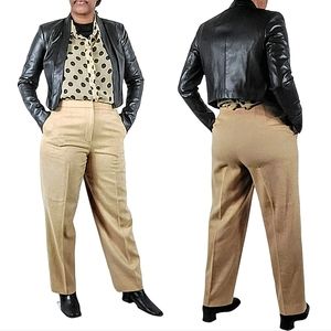 Talbots Beige 100% Camel Hair Pants
